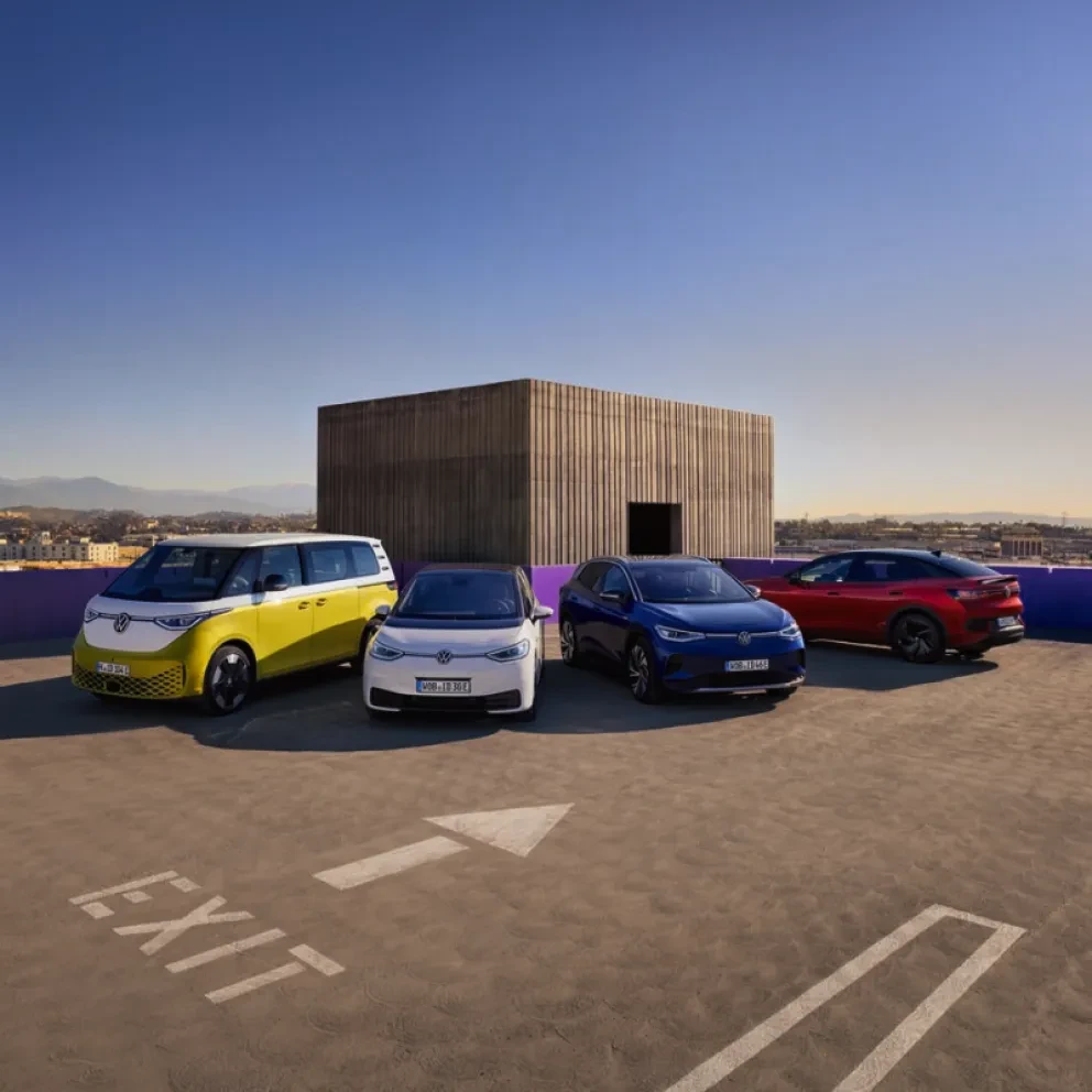 Volkswagen ID range op parkeerdek