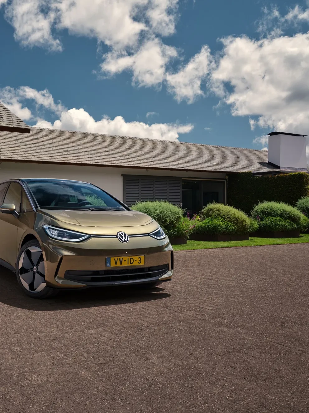 Vernieuwde Volkswagen ID.3 voor garagedeur