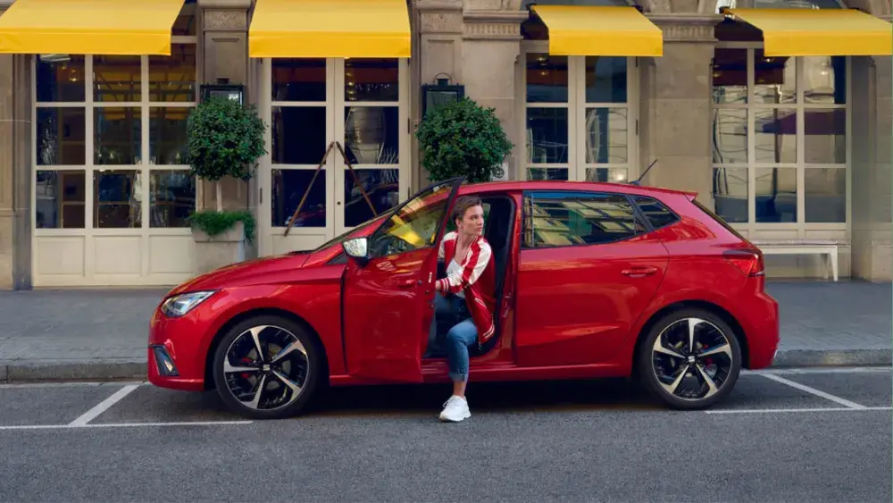 SEAT Safety check met rode SEAT Ibiza
