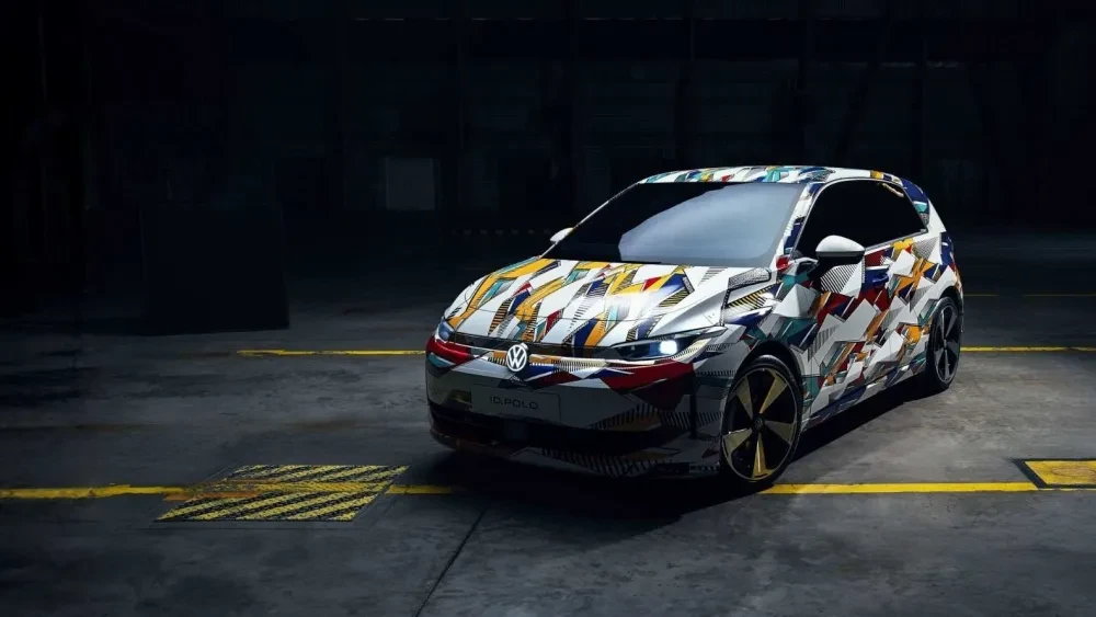 Concept van de nieuwe Volkswagen ID. Polo