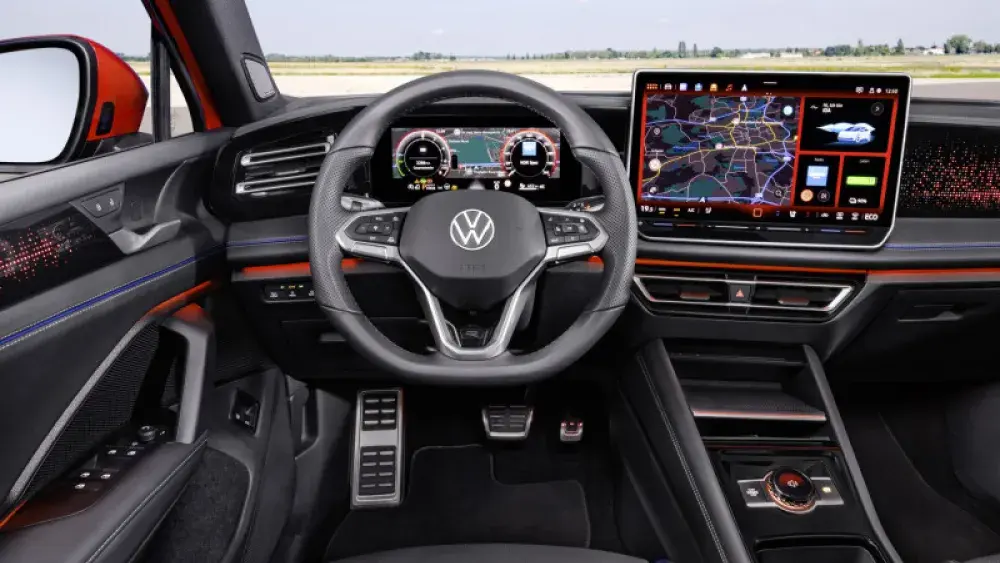 Interieur nieuwe Volkswagen Tiguan